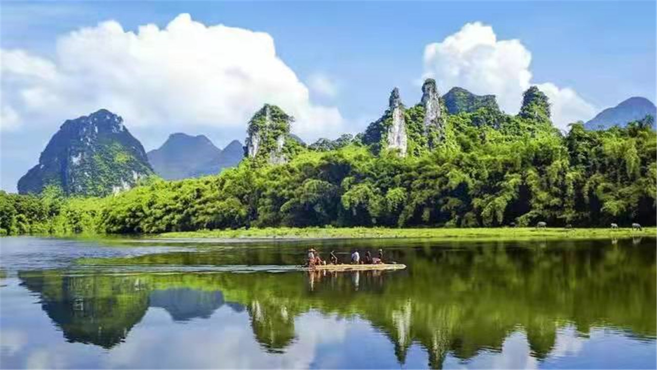 武阳江风景