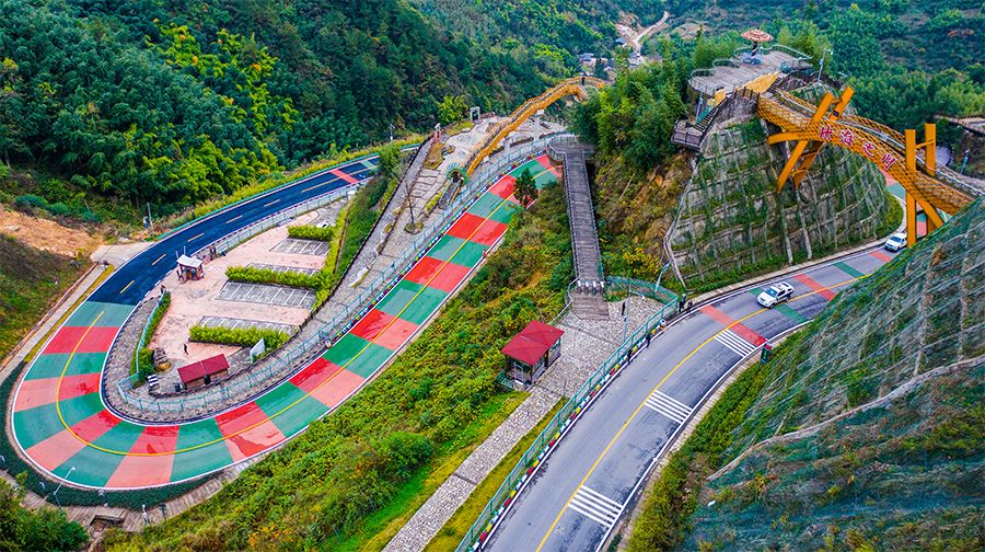 竹海之门景区-观景台