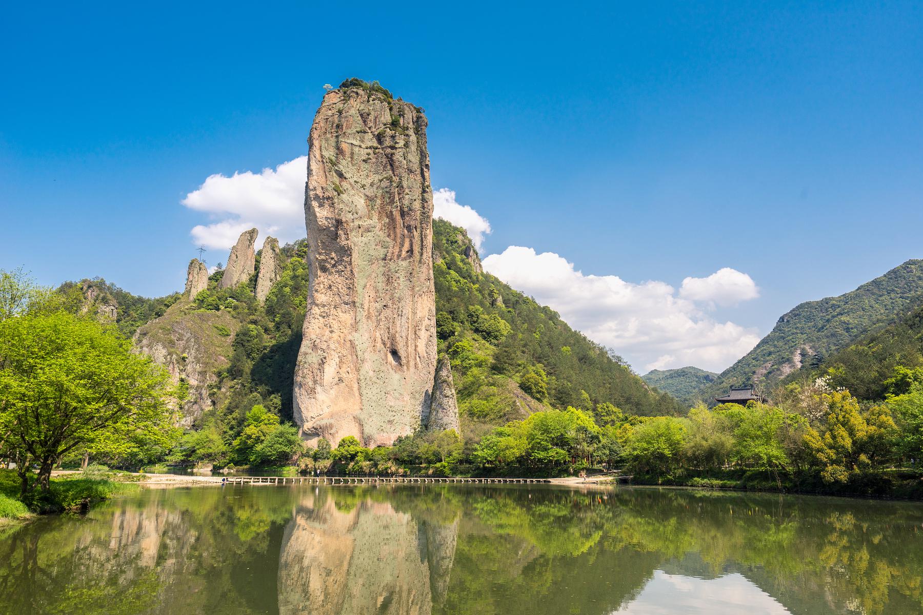 仙都双风景名胜区-朱潭山