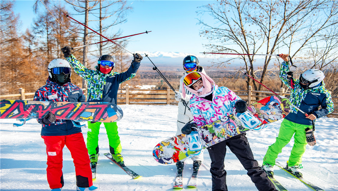 长白山鲁能胜地越野滑雪场