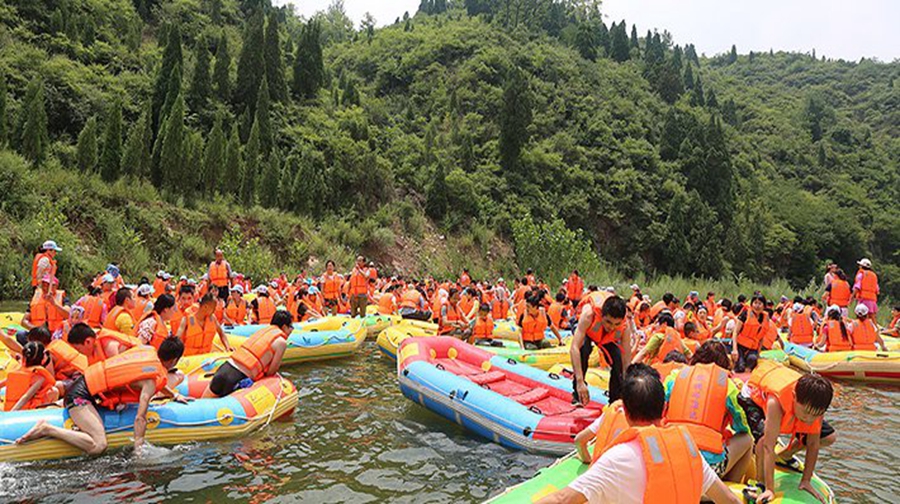黄梅县玫瑰谷漂流