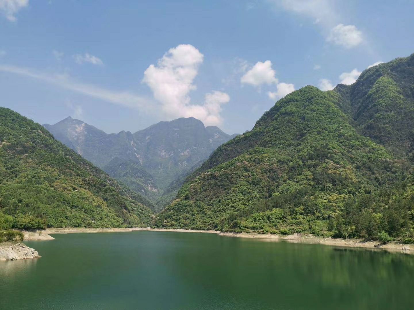 云锣山青龙峡漂流