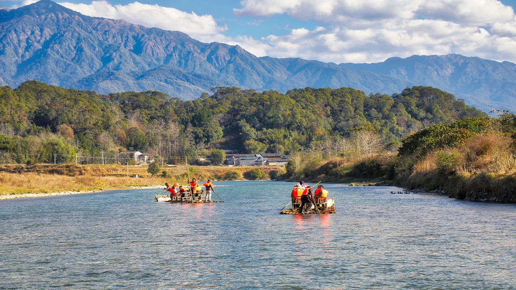 龙川霍江漂流